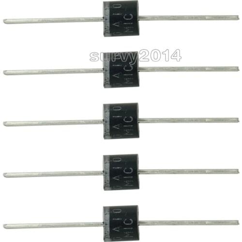 5pcs/lot Axial Rectifier Diode 10A10 R-6 DIP 10A 1000V 10a10 In Stock NEW