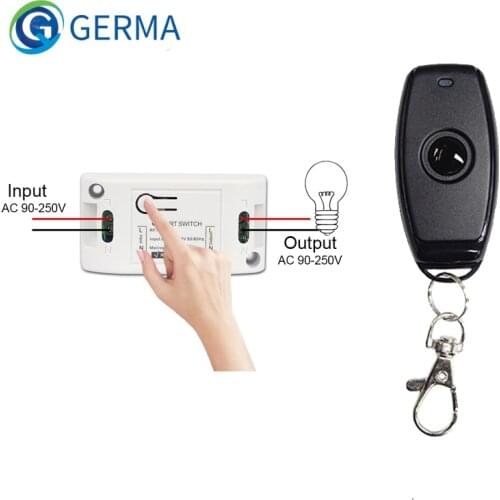 GERMA 433 Mhz RF 1CH Remote Controls or 433Mhz Universal Wireless Remote Control Switch