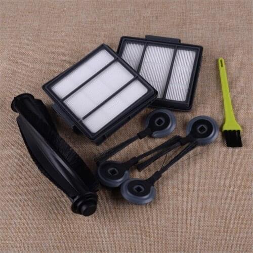 8PCS Plastic Filter Brush Fit for Shark ION Robot Vacuum Cleaner Kit S87 R85 RV850 RV850 BRN RV850 WV RV851 WV RV700_N RV720_N