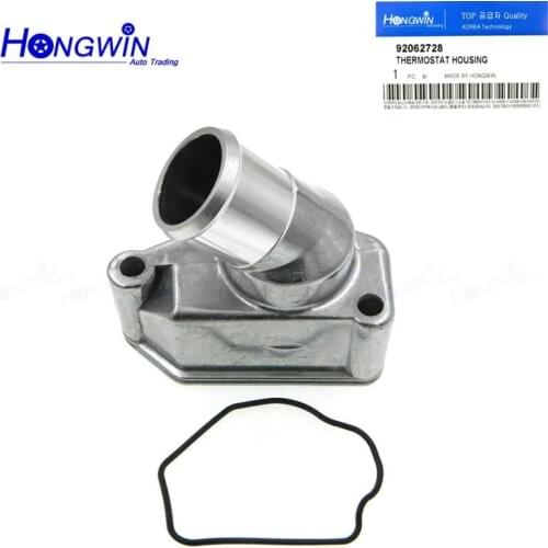 92062728 Engine Coolant Thermostat with Housing For Chevrolet Daewoo Leganza/Nubira 1999-2002 Suzuki Forenza Reno 2004-2008