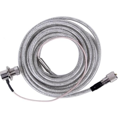 Walkie Talkie SURMEN SC-5MS PL-259 SO-239 Antenna Extension Cable for Radio Kenwood Yaesu Two Way Radio Antenna Extension Cable