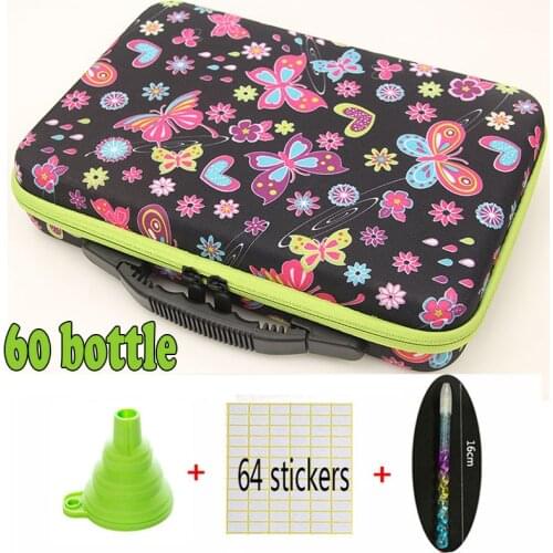 60 Grid Diamond Painting Storage Box Transparent Plastic Diamond Box DIY 5D Diamond Craft Accessories Storage Box