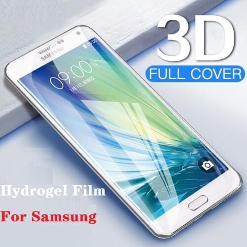 9D Protection Film on For Samsung Galaxy A3 A5 A7 J3 J5 J7 2016 2017 Screen Protector For Samsung S7 Hydrogel Film Film Case