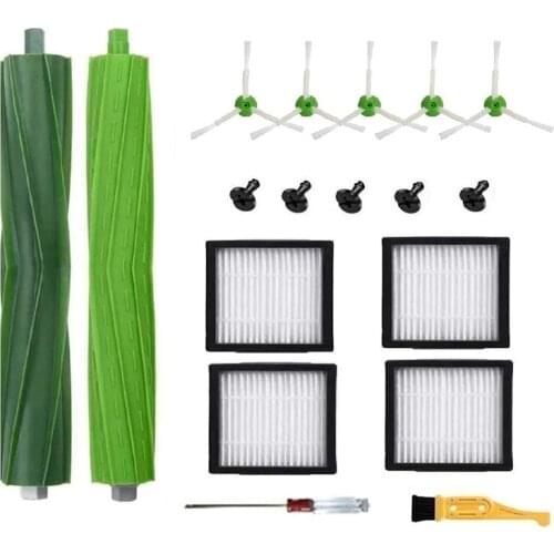13Pcs Replacement Kit Accessories For Irobot Roomba I7 I7+/I7 Plus E5 E6 E7 Vacuum Cleaner Brushes Filters Spare Parts