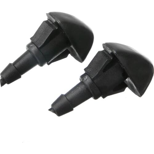 2pcs Plastic Front Windscreen Washer Jet Spray Car Accessories For Honda Accord Civic VII Jazz HRV CRV