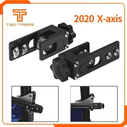 2020 X-Axis Synchronous Belt Stretch Straighten aluminum profile Tensioner For Creality CR-10 CR-10S Ender-3 3D Printer Parts