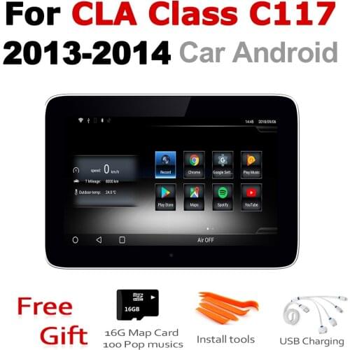 For Mercedes Benz CLA Class C117 2013 2014 NTG Android 7.0 up Car Multimedia player WiFi GPS Navi Map Stereo Bluetooth 1080p