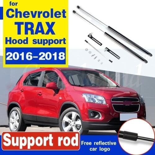 Car Engine Hood Cover Support Lift Rod Gas Spring Shock Hydraulic Rod Strut Bars For Chevrolet TRAX 2016 2017 2018 Car-styling