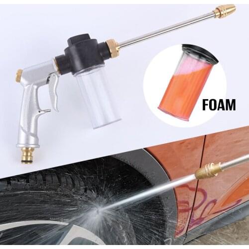 NEW Pressure Water Spray Gun Car Garden Watering Hose Washing Machine Nozzle Sprinkler Foam Sprayer Watering Cleaning Gun