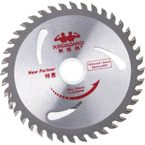 Hakkin 40 Teeth Circular Saw Blade Wheel Discs PVC Pipe Glass Fiber Board Wood Cutting Blade Woodworking Rotary Tool Cutting