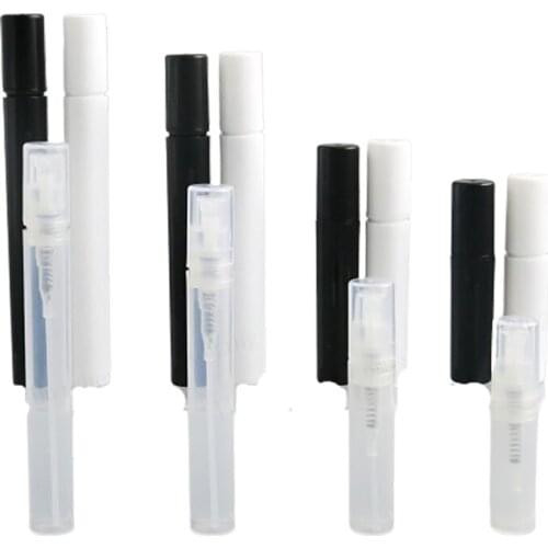 500 x 2ml 3ml 4ml 5ml Mini Empty Plastic Spray Bottle Small Atomizer Perfume Bottles Atomizing Spray Liquid Container