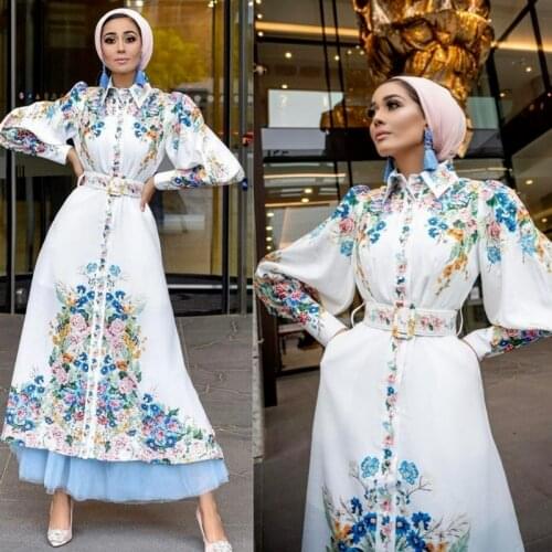 Eid Ramadan Mubarak Abaya Dubai Turkey Arabic Muslim Dress Islam Clothing Dresses For Women Robe Longue Musulman Vetement Femme