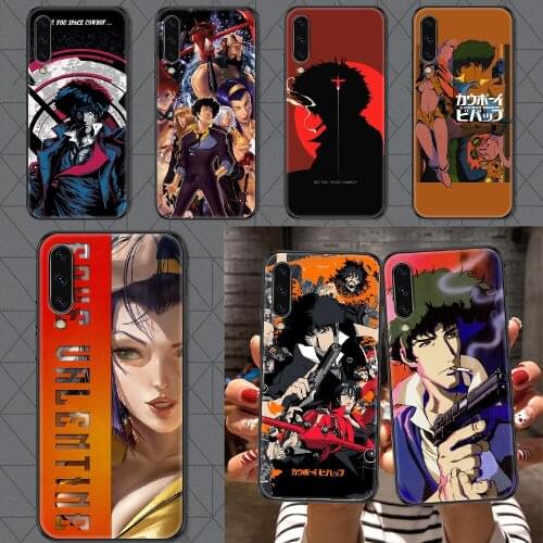 Cowboy Bebop Anime Phone case For Samsung Galaxy A 3 5 7 8 10 20 21 30 40 50 51 70 71 E S 2016 2018 4G black silicone bumper