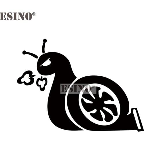 New Design Funny Snail Boost Car Creative Decorative Auto Decal Cartoon Car Reflective Sticker Car Body Decal Pattern Vinyl