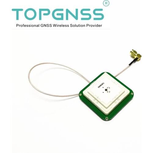 TOPGNSS AN506 RTK UAV UAG ANTENNA SMA ANTENNA ZED-F9P moduleGPS L1/L2/L5 GLONASS G1/G2 GALILEO E1/E2/E5a/E5b/E6