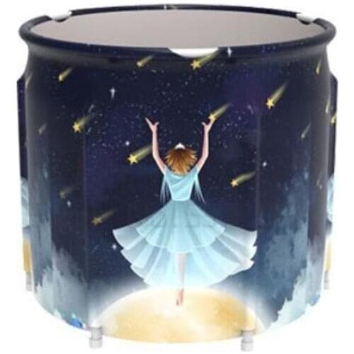 Bath tub adult folding bath tub household bidet whole body bath tub