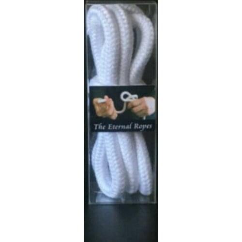 The Eternal Ropes (white) Magic Tricks Props Mentalism Illusions Stage Close Up Professional Magicians Comedy