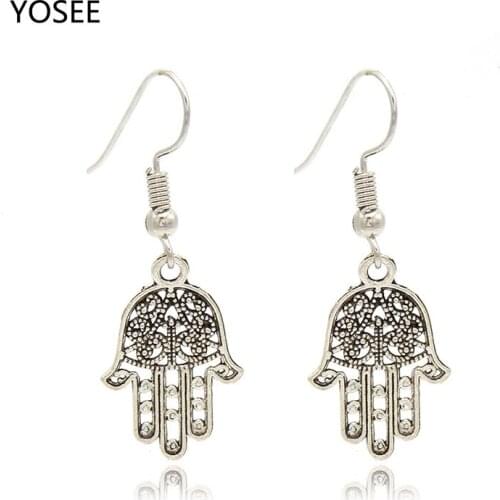 2018 Earrings For Women Hot Sale European And American Popular Retro hand Earrings