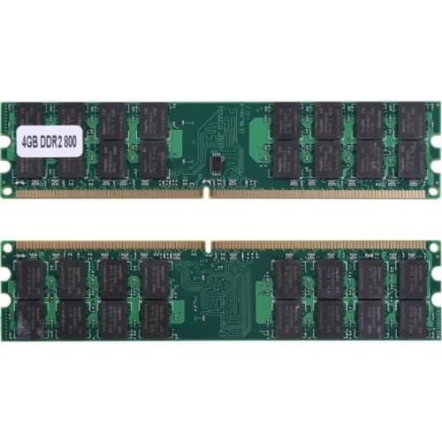 11UB DDR2 PC2 6400 800 MHz Udimm 4GB 2RX8 PC2 6400U 1.8V Unbuffered Desktop Memory Modules for Z021 Desktop DDR2