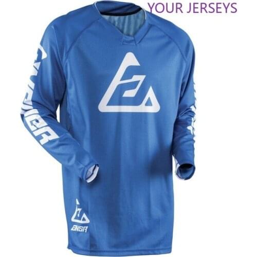 2021 Motocross T-shirts Mountain Cycling Jersey Motorcycle Long Sleeve Cycling Jersey Motorbike Shirts MX Motocross Jerseys