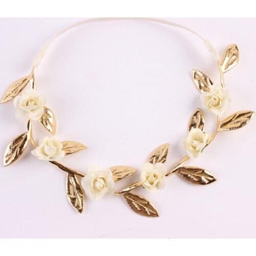 Toddler Infantil Newborn Baby Kids Girls Rose Flower HeadBand Headwear Hair Accessories 4 Colors