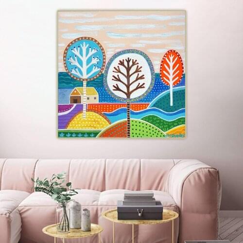 Angela Sharkey"What Dreams Are Made"Canvas Oil Painting Western Art Decor Poster Wall Aesthetic Home Decoration