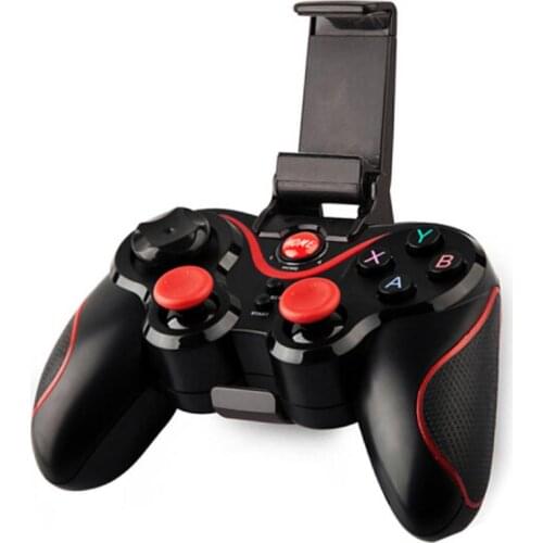 Wireless Android Gamepad Wireless Joystick Game Controller Bluetooth BT3.0 Joystick For Mobile Phone Tablet TV Box Holder