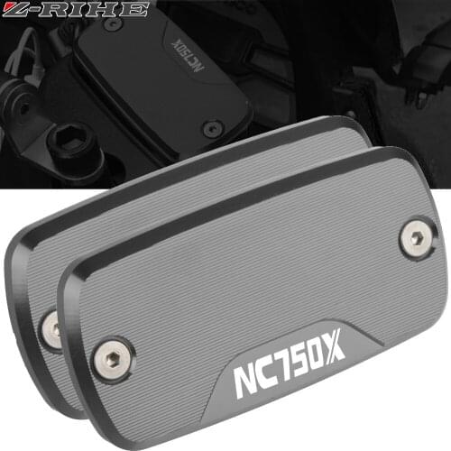 For Honda NC 750X NC750 X NC750X 2012-2019 2017 2018 New Motorcycle CNC Aluminum Front Brake Reservoir Fluid Tank Cover Oil Cap