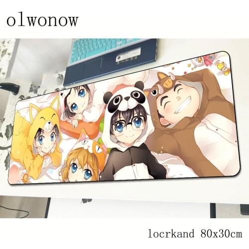 Detective Conan pad mouse Domineering computador gamer mouse pad 800x300x2mm padmouse mousepad ergonomic gadget office desk mats