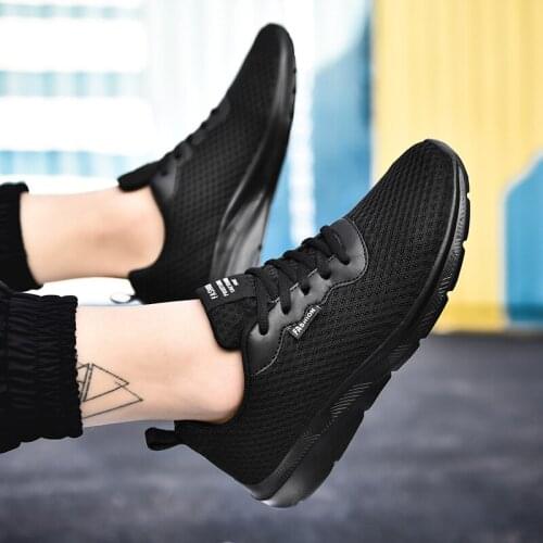 Sneaker Man Casual Shoe Causal Shoes For Men Casual Fashion Sapato Black Sapatos Mens Sports Adult Sneakers Light Breathable