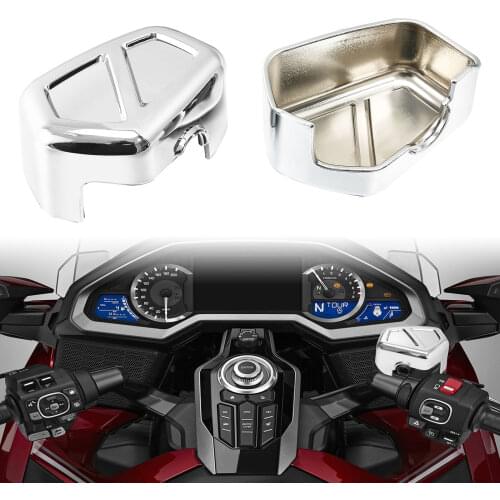 Motorcycle Chrome Brake Master Cylinder Cover For Honda Goldwing 1800 GL1800 2018-2021