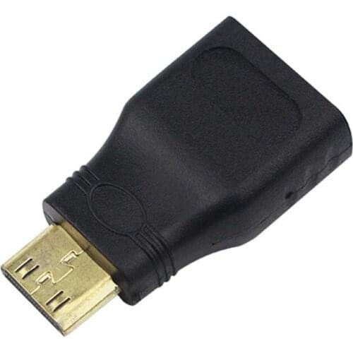 Mini HDMI-Compatible Adapter Gold-Plated 1080P Male To Female Converter for1080p HD TV Mini HD-HD Extension Adapters