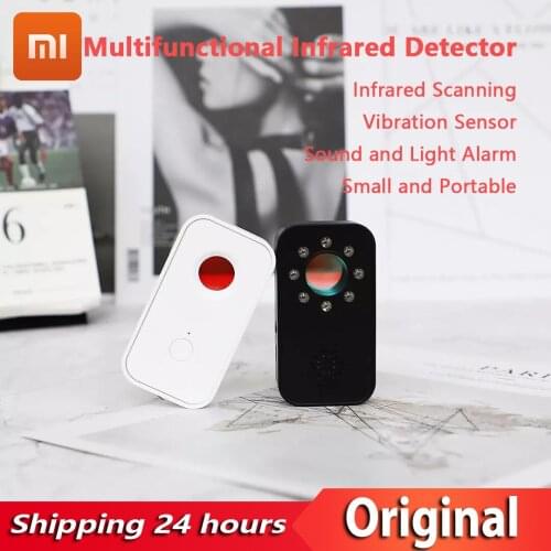 YOUPIN Smoovie Multifunctional Infrared Detector Portable Pinhole Camera Infrared Scanner Sound Light Alarm ABS Camera Detector