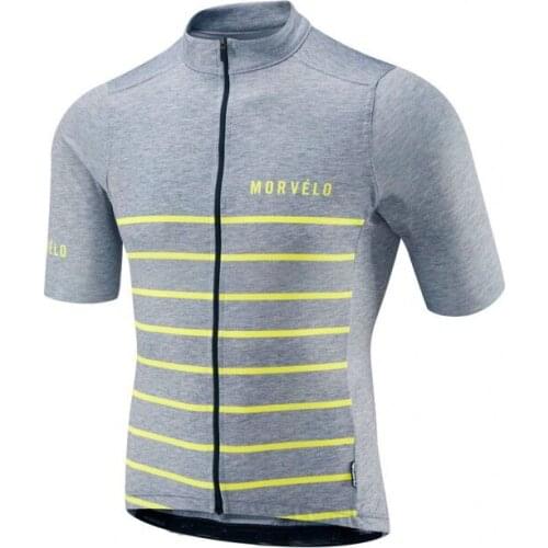 Morvelo 2018 new style Short Sleeve Cycling Jersey New team bicycle cycle clothing Maillot Racing Bike Clothes jersey breathable