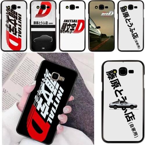 Initial D Phone Cases For Samsung Galaxy J200 J2 Prime J2 Pro J6 2018 J250 J4 Plus J415 J5 Prime J7 J737 J710 J7