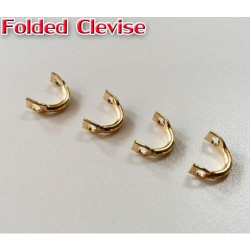 HOT fishing tools NOT RUSTY Fishing Clevises good lure accessories COLOR:GOLD 500PCS/LOT