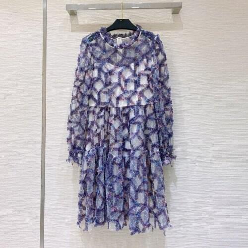 Lantern Sleeves Women Luxury Dresses Retro Good Quality Ruffles Folding Elegant Lady Ball Gown Long Dress Vestidos