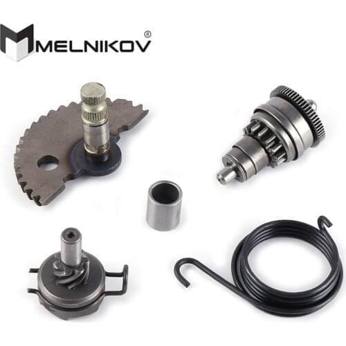 55mm Kick Starter Spring Idle Gear Shaft Set GY6 50 80 cc Scooter Engine Spare Parts 139QMB Moped 137qma 139qmb 1P37qma
