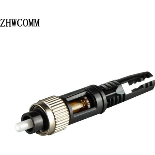 ZHWCOMM 50pcs High Quality FC UPC Fiber Optic Quick Fast Connector SM/MM FTTH Adapter