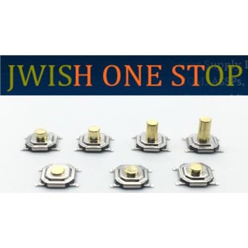 4*4*1.7/2/2.3/2.5/3/3.5/4.3 copper button touch switch touch onoff switch 5.2x5.2x2mm 5*5*1.5mm 4*4 5.1*5.1