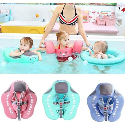 Infant Safety Free Inflatable Lying Ring Protective Cover Waterproof Bag Baby Swimming Ring Floating Ball Swimming Trainer