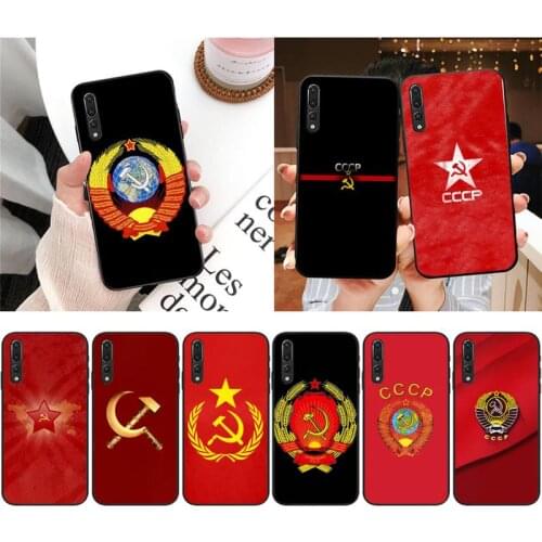 Zororong Soviet Union USSR Grunge Flag Phone Case For Xiaomi 9 10 11 PRO LITE Redmi NOTE 7 8 9 A PRO K20 30 PRO