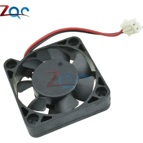 Computer Case Cooler 2Pin 12V 4CM 40MM PC CPU Cooling Cooler Fan Black Heat Sink Small Cooling Fan PC For Arduino Raspberry Pi