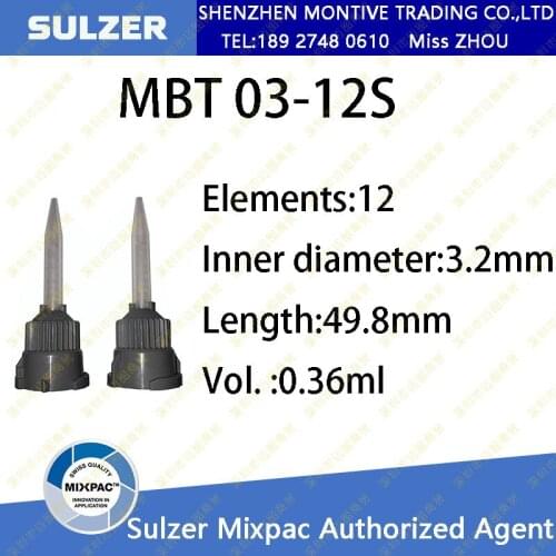 SULZER MIXPAC Mixer MBT 03-12S