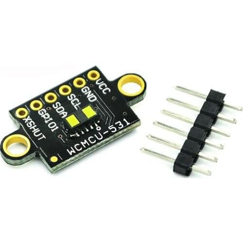 VL53L1X Laser Ranging Flight Time Sensor Module Distance 400cm Measurement Extension VL53L1X Board Module