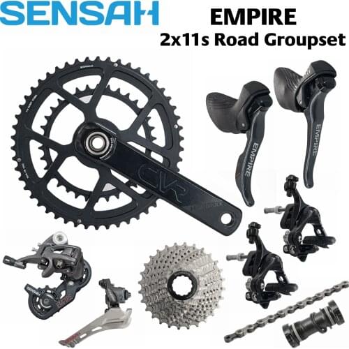 SENSAH EMPIRE MTB 2x11 Speed in 22s Road Groupset for Road bike Bicycle 5800 and R7000