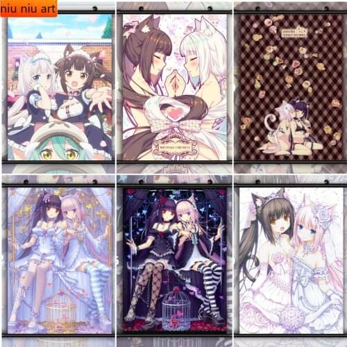 Nekopara Chocola Vanilla Anime Diamond Painting Diamond Inlaid Diamond Mosaic Diamond Embroidery Cross Stitch Kits Home Decor