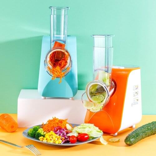 Electric Vegetable Cutter Slicing Multifunctional Kitchen Appliances Drum Slicer Small Automatic Shredder And Vegetable