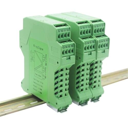 QIDIAN BSR series RTD pt100 temperature transmitter signal isolation safety barrier dual channel 4-20mA 0-10V 0-5V