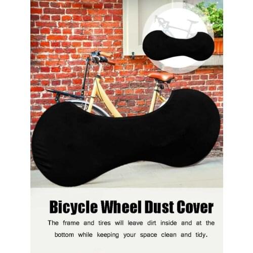 Bicycle Dust Cover Elastic Durable Wheel Cover For Outdoor UV Guardian Tire Protection Dust Cover Gear Bikes Accessories
